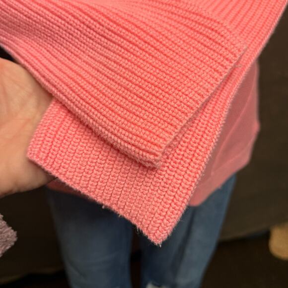 Talbots Petites Pima Cotton Sweater Light Pink Women’s XLP Soft Knit Pullover - Picture 7 of 10